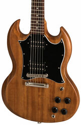 Guitare électrique rétro rock Gibson SG Tribute Modern - Natural walnut