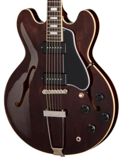 Guitare électrique 1/2 caisse Gibson Original ES-330 - dark walnut