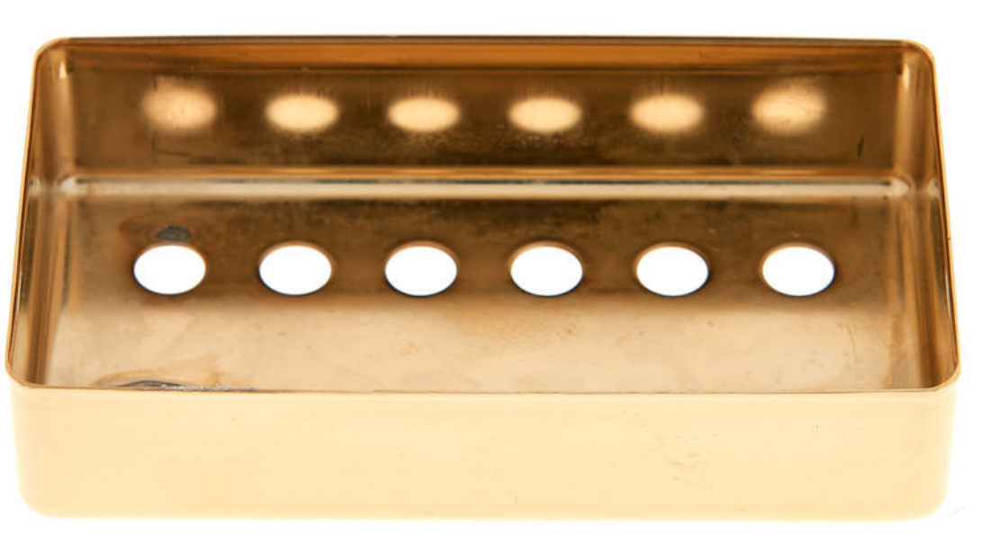 Gibson Humbucker Cover Bridge Chevalet Gold - Cache Micro - Variation 1