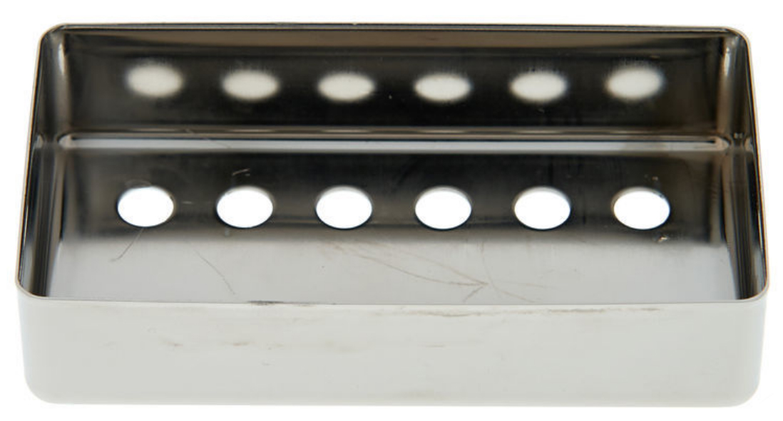 Gibson Humbucker Cover Bridge Chevalet Nickel - Cache Micro - Variation 1