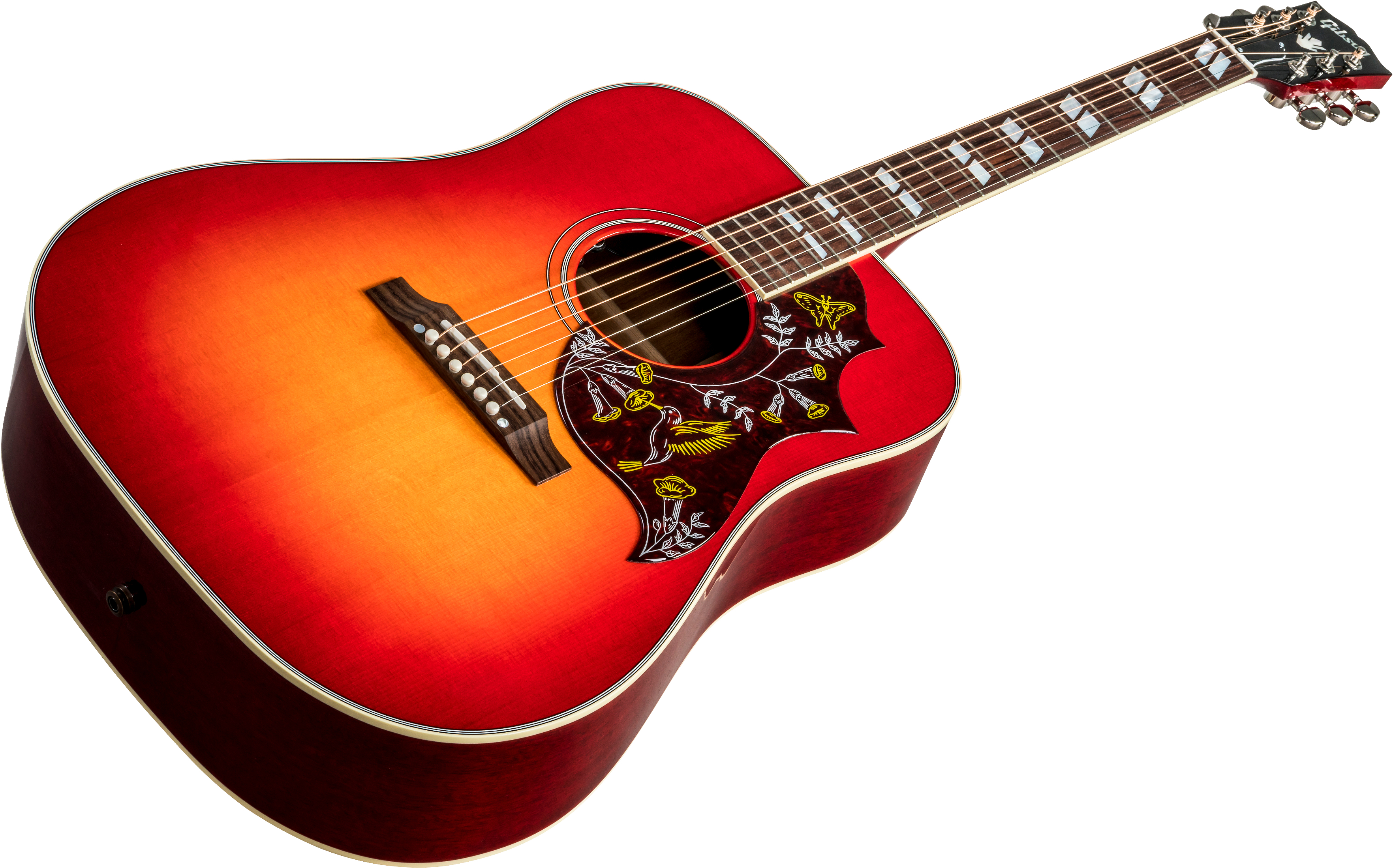Gibson Hummingbird 2019 Dreadnought Epicea Acajou Rw - Vintage Cherry Sunburst - Guitare Acoustique - Variation 4