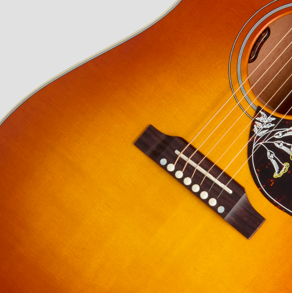 Gibson Hummingbird Faded Modern Dreadnought Epicea Acajou Rw - Heritage Cherry Sunburst - Guitare Folk - Variation 3