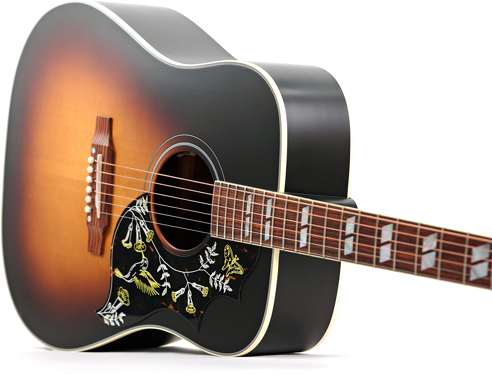 Gibson Hummingbird Faded Modern Dreadnought Epicea Acajou Rw - Vintage Sunburst - Guitare Folk - Variation 3