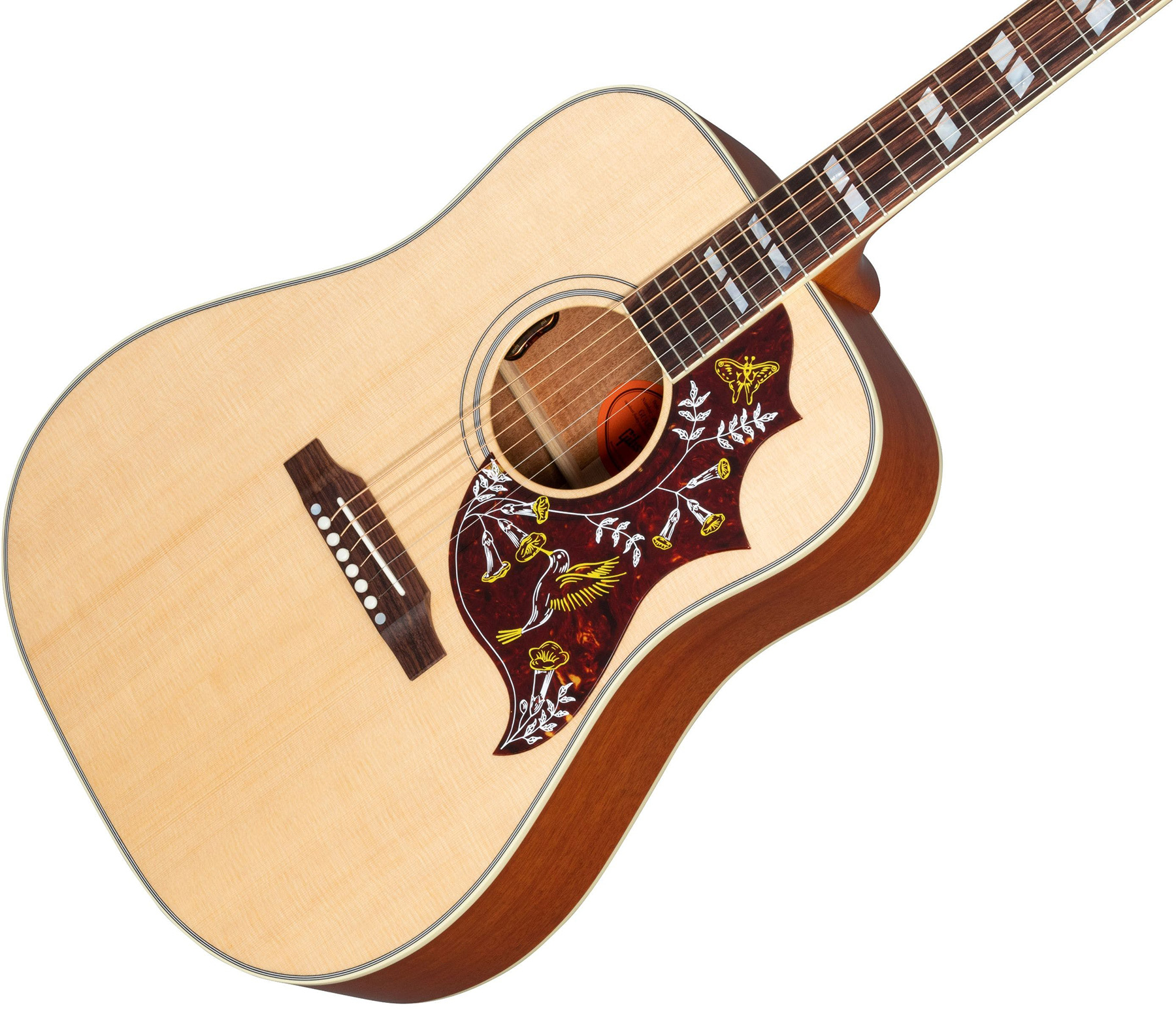 Gibson Hummingbird Faded Original Dreadnought Epicea Acajou Rw - Antique Natural - Guitare Acoustique - Variation 3