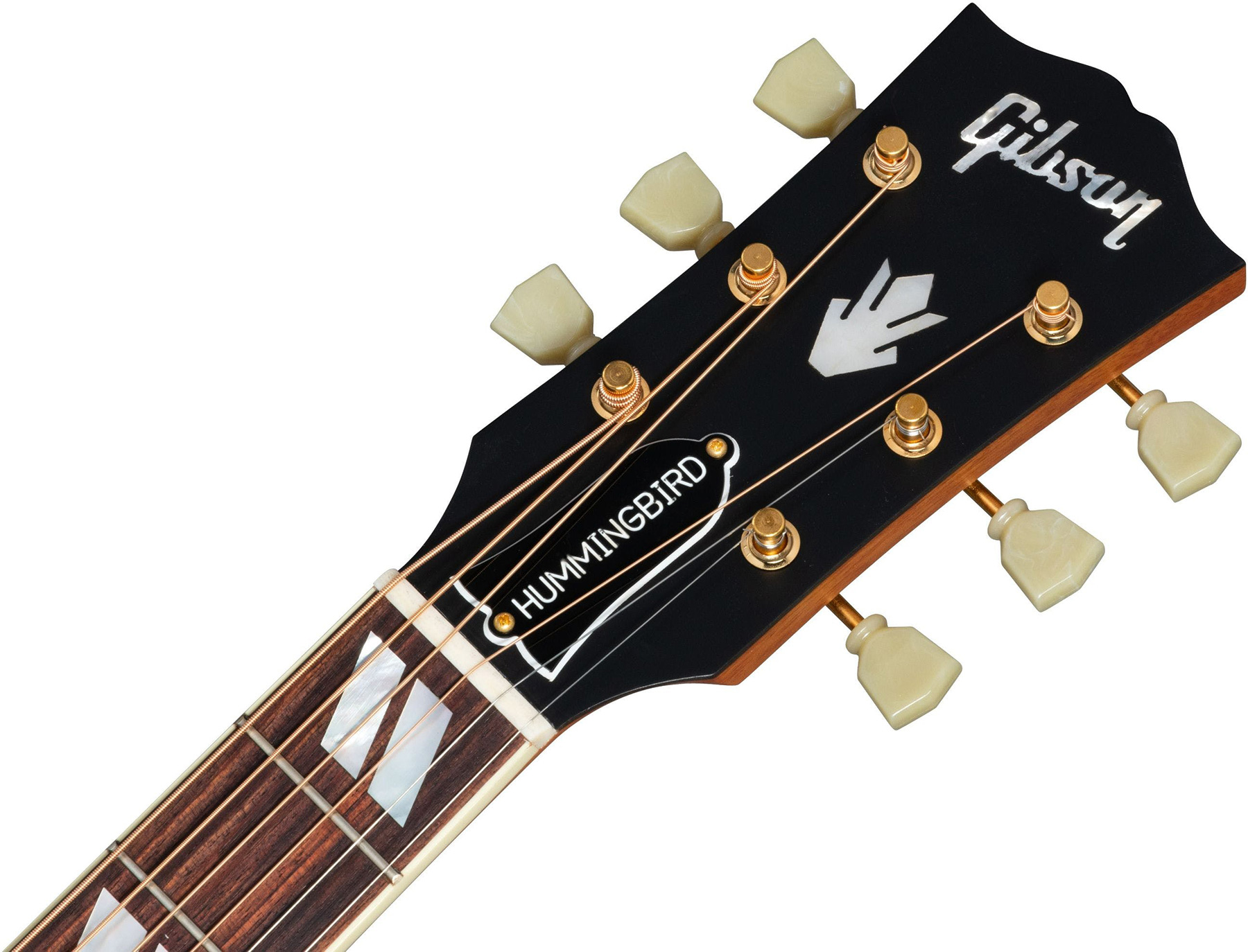 Gibson Hummingbird Faded Original Dreadnought Epicea Acajou Rw - Antique Natural - Guitare Acoustique - Variation 4