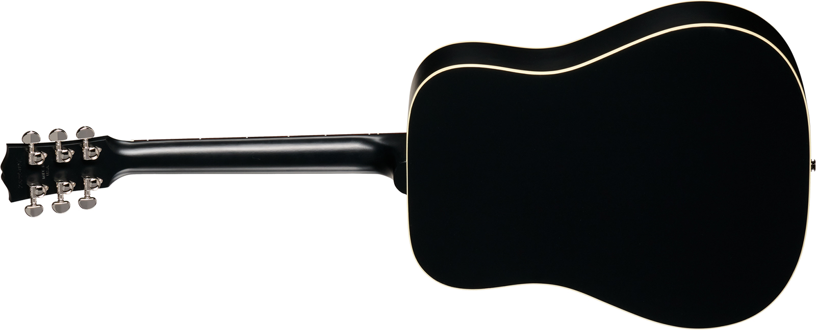 Gibson Hummingbird Special Modern Dreadnought Cbd Epicea Acajou Rw - Satin Ebony - Guitare Folk - Variation 1