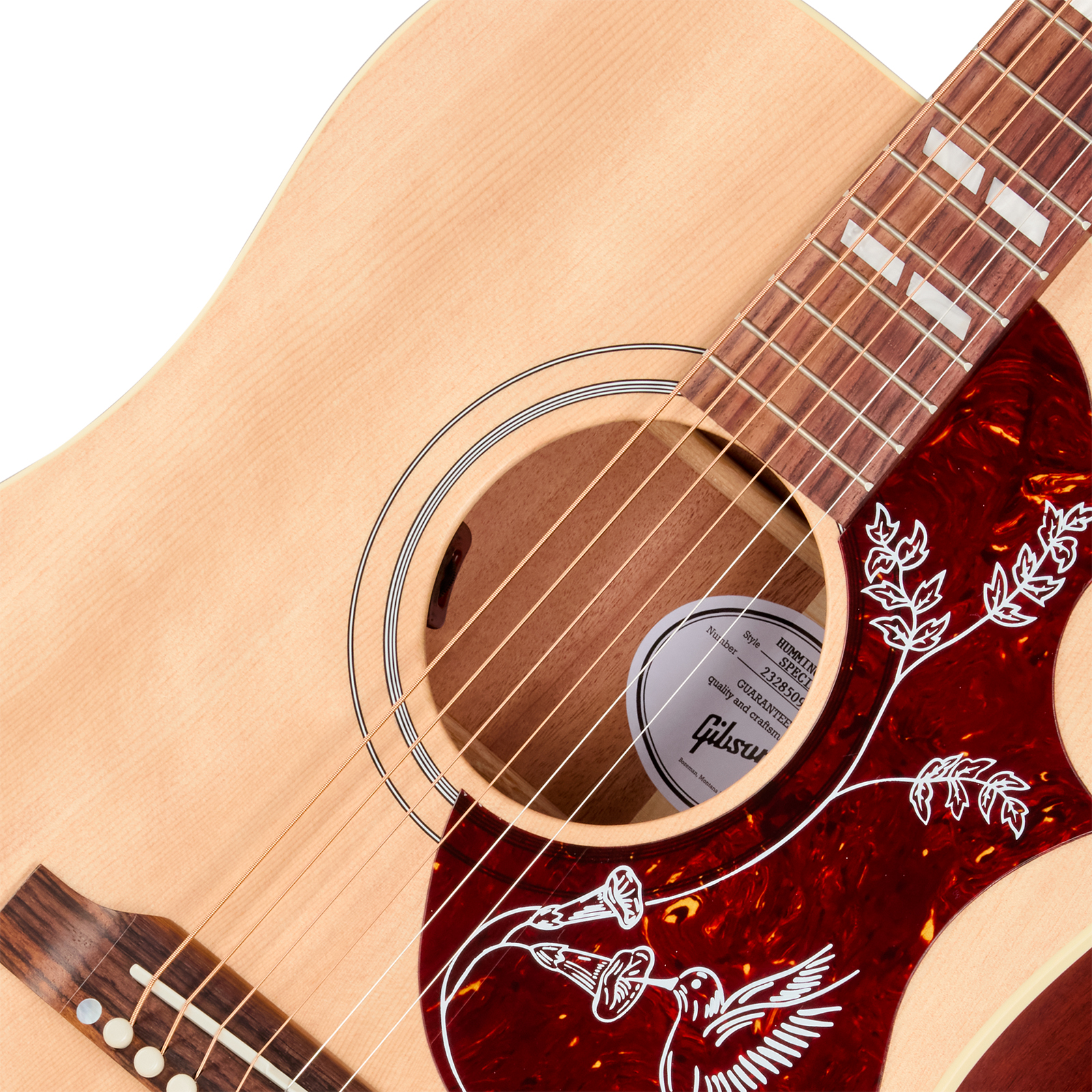 Gibson Hummingbird Special Modern Dreadnought Cbd Epicea Acajou Rw - Satin Natural - Guitare Folk - Variation 3