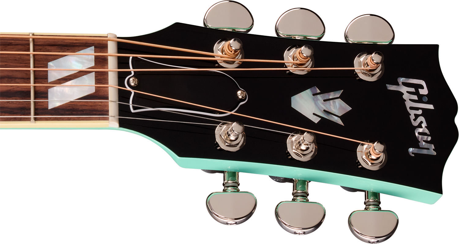 Gibson Hummingbird Standard (baggs Hifi Dna) Dreadnought Epicea Acajou Rw - Southwestern Turquoise - Guitare Folk - Variation 5