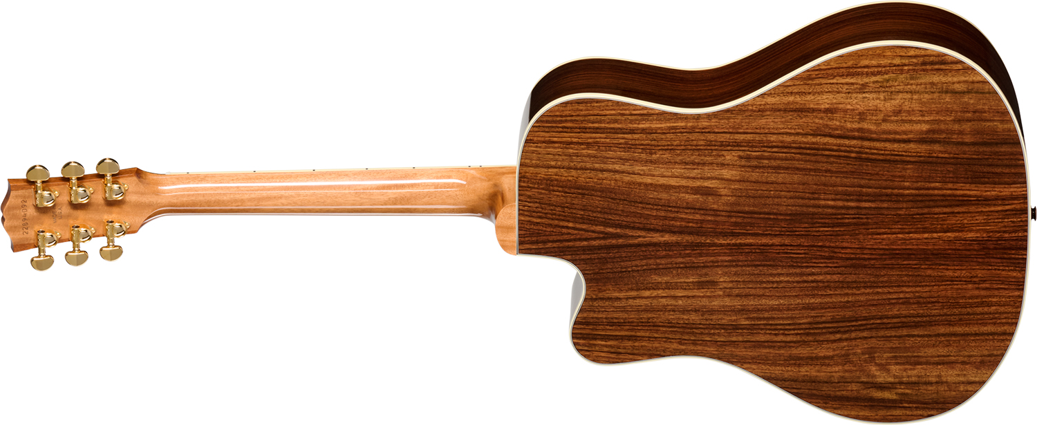 Gibson Hummingbird Standard Rosewood Ec (baggs Hifi Dna) Dreadnought Cw Epicea Palissandre Rw - Rosewood Burst - Guitare Folk - Variation 1