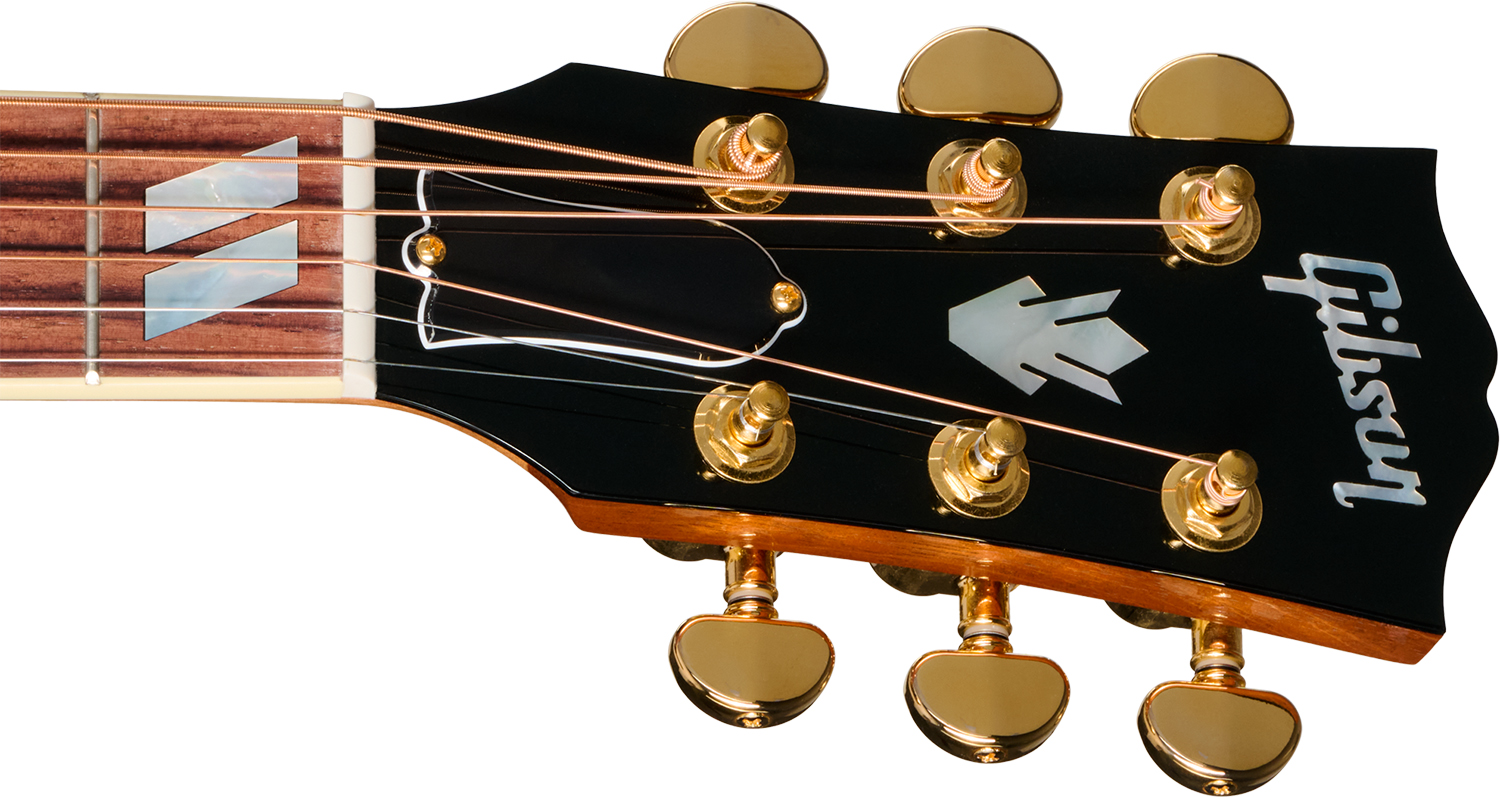 Gibson Hummingbird Standard Rosewood Ec (baggs Hifi Dna) Dreadnought Cw Epicea Palissandre Rw - Rosewood Burst - Guitare Folk - Variation 5