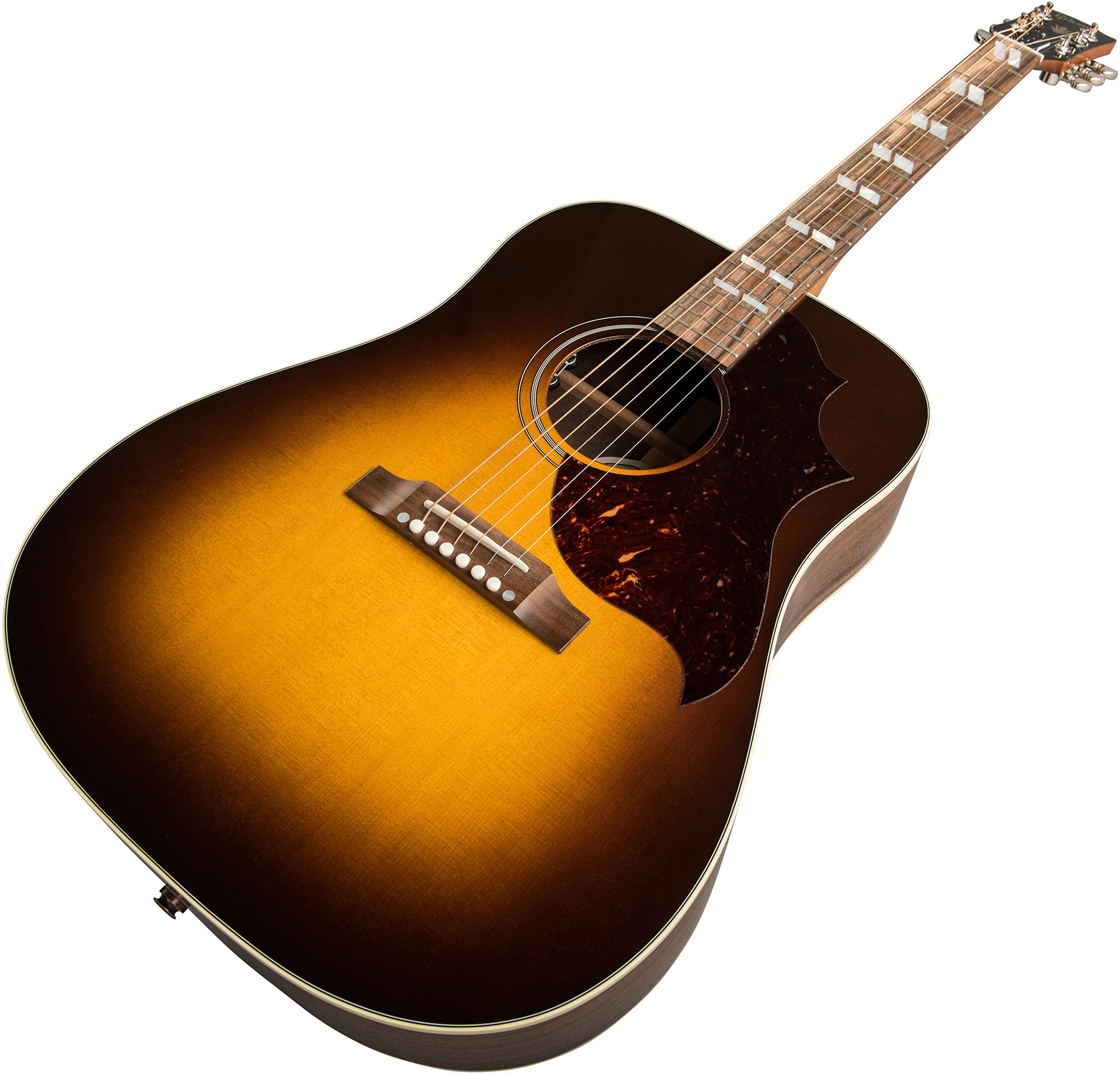 Gibson Hummingbird Studio 2019 Dreadnought Epicea Noyer Wal - Walnut Burst - Guitare Acoustique - Variation 1