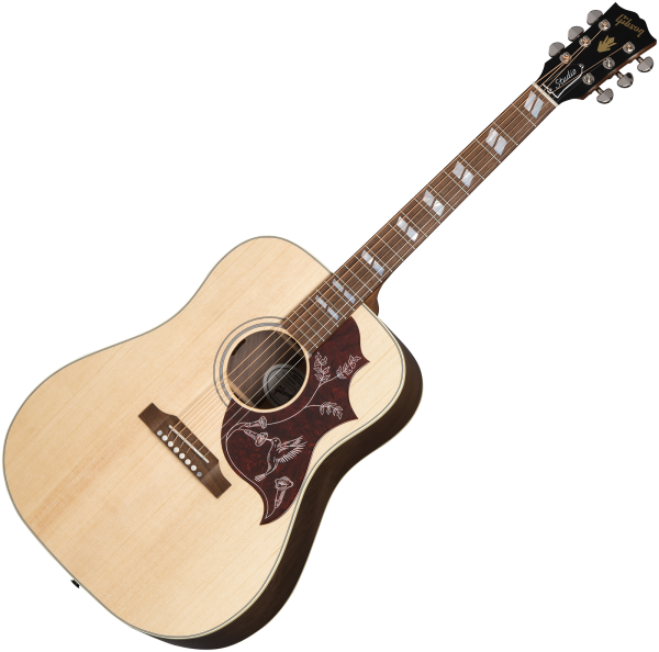 Gibson Hummingbird Studio Walnut satin natural Folk guitar