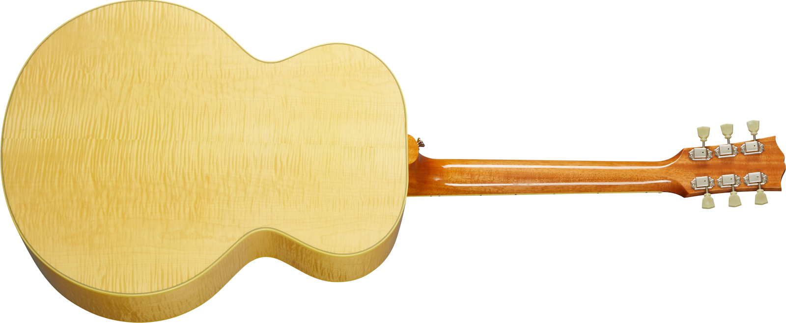 Gibson J-185 Original 2020 Jumbo Epicea Erable Rw - Antique Natural - Guitare Electro Acoustique - Variation 1