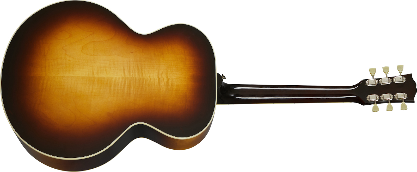 Gibson J-185 Original 2020 Jumbo Epicea Erable Rw - Vintage Sunburst - Guitare Electro Acoustique - Variation 1