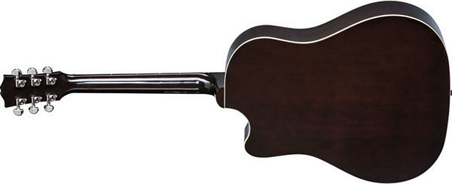 Gibson J-45 Cutaway 2019 Dreadnought Cw Epicea Acajou Rw - Vintage Sunburst - Guitare Acoustique - Variation 1