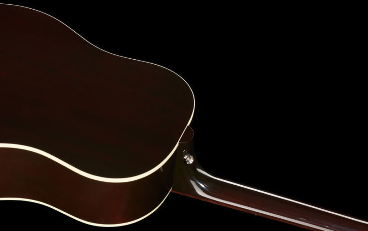 Gibson J-45 Standard Lh Dreadnought Gaucher Epicea Acajou Rw - Vintage Sunburst - Guitare Electro Acoustique - Variation 3
