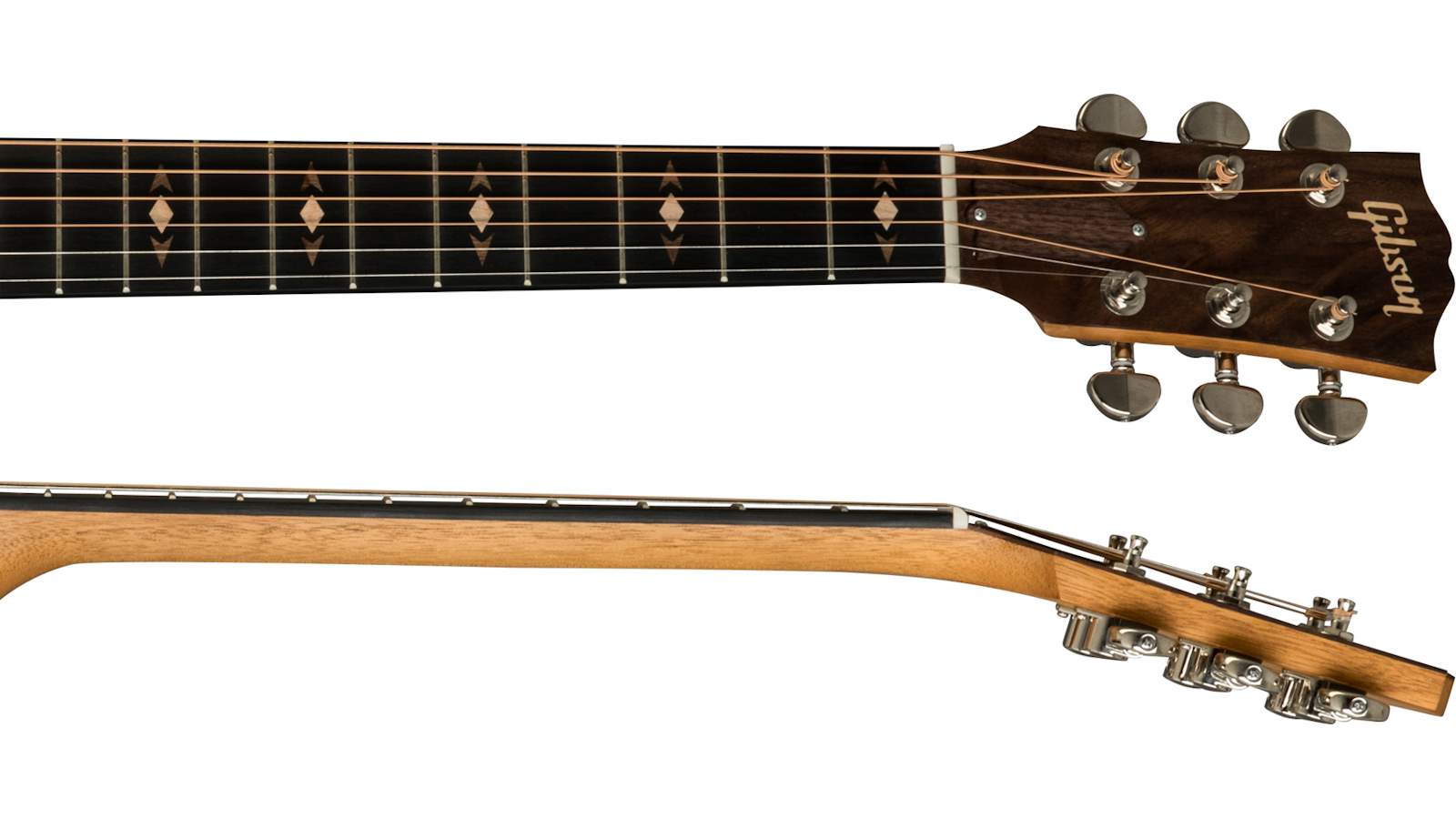 Gibson J-45 Sustainable 2019 Epicea Noyer Ric - Antique Natural - Guitare Electro Acoustique - Variation 3