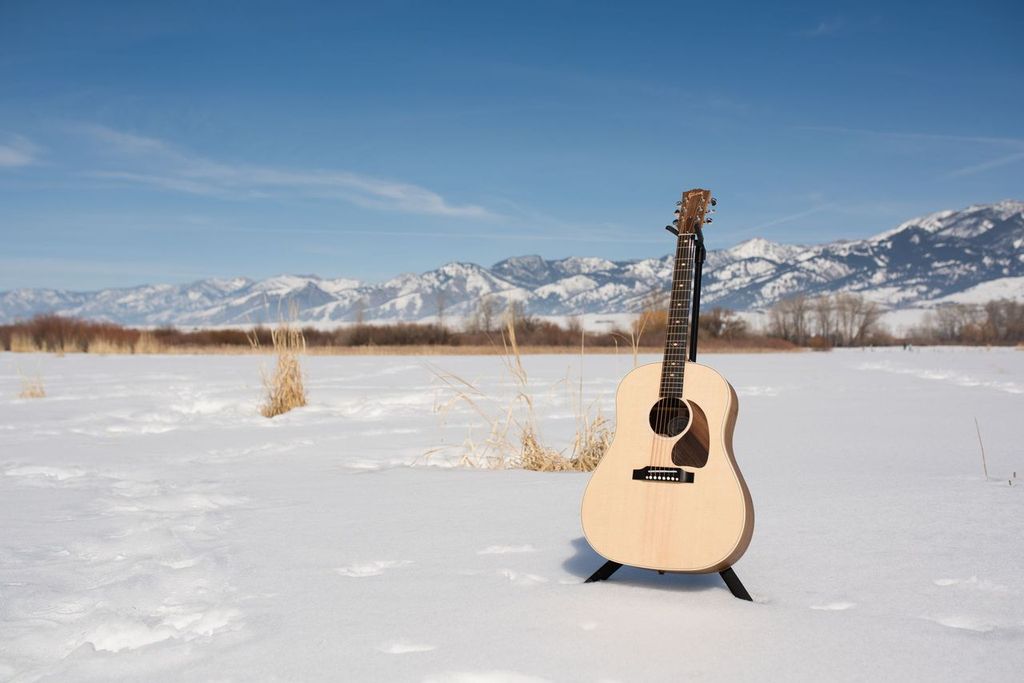 Gibson J-45 Sustainable 2019 Epicea Noyer Ric - Antique Natural - Guitare Electro Acoustique - Variation 4