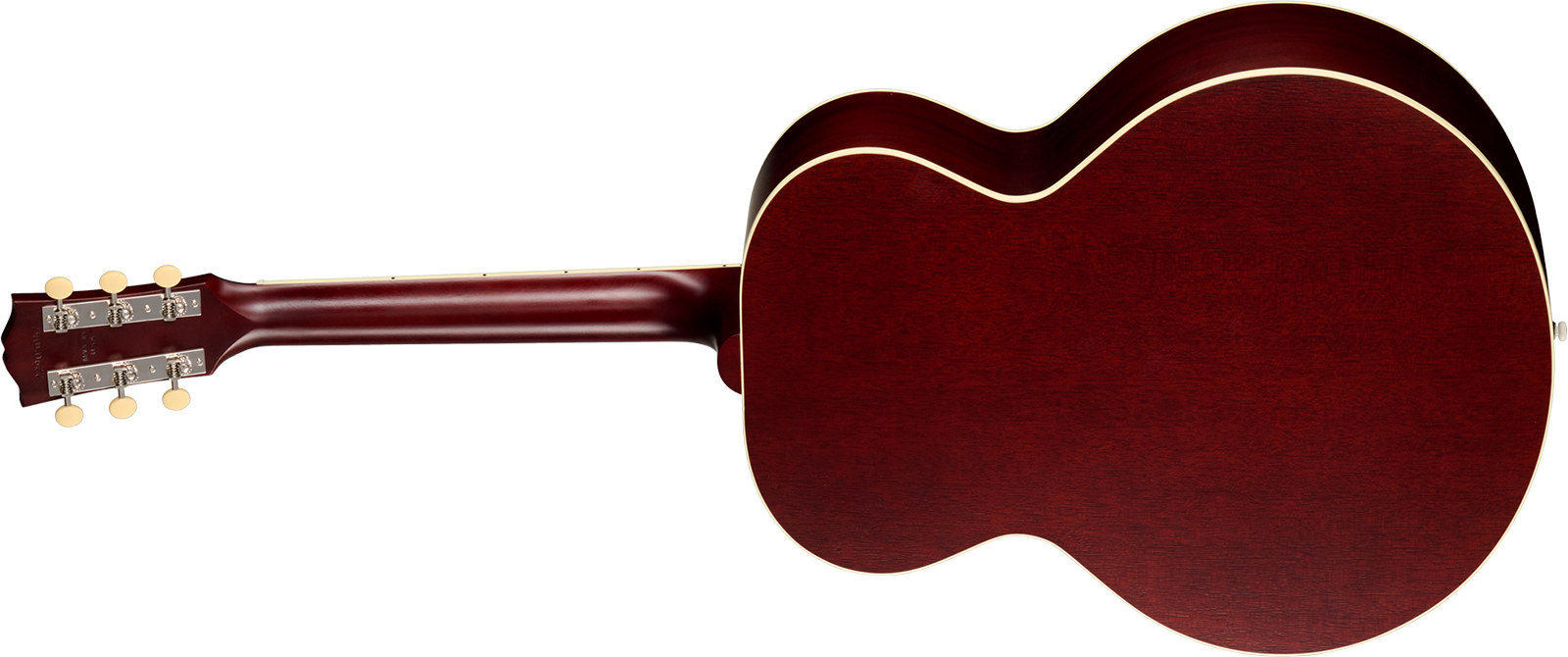 Gibson J185 Century 12-fret Lh Jumbo Shsc Gaucher Epicea Acajou Rw - Vintage Sunburst Satin - Guitare Folk - Variation 1