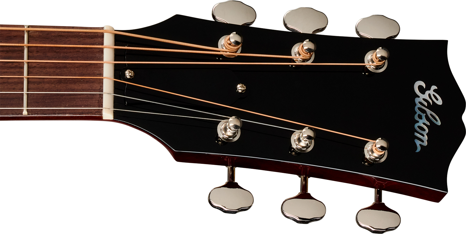 Gibson J45 50s Original (baggs Hifi Dna) Dreadnought Epicea Acajou Rw - Autumn Burst - Guitare Folk - Variation 5