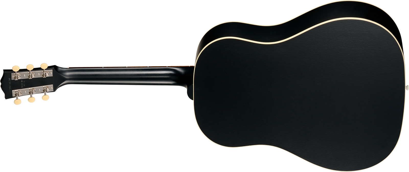 Gibson J45 Century 12-fret Dreadnought Shsc Epicea Acajou Rw - Ebony - Guitare Folk - Variation 1