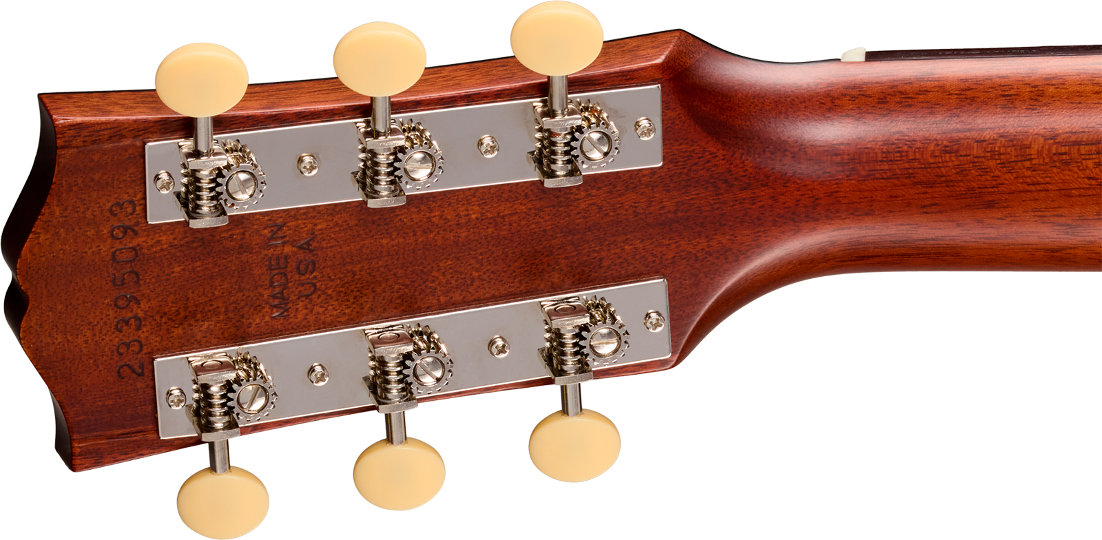 Gibson J45 Century 12-fret Lh Dreadnought Shsc Gaucher Epicea Acajou Rw - Vintage Amber Satin - Guitare Folk - Variation 5