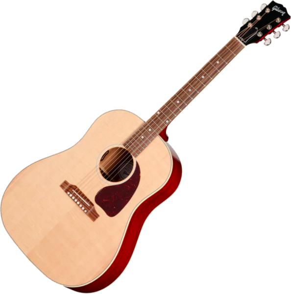 Gibson J-45 Standard - natural top / cherry back/sides Folk guitar