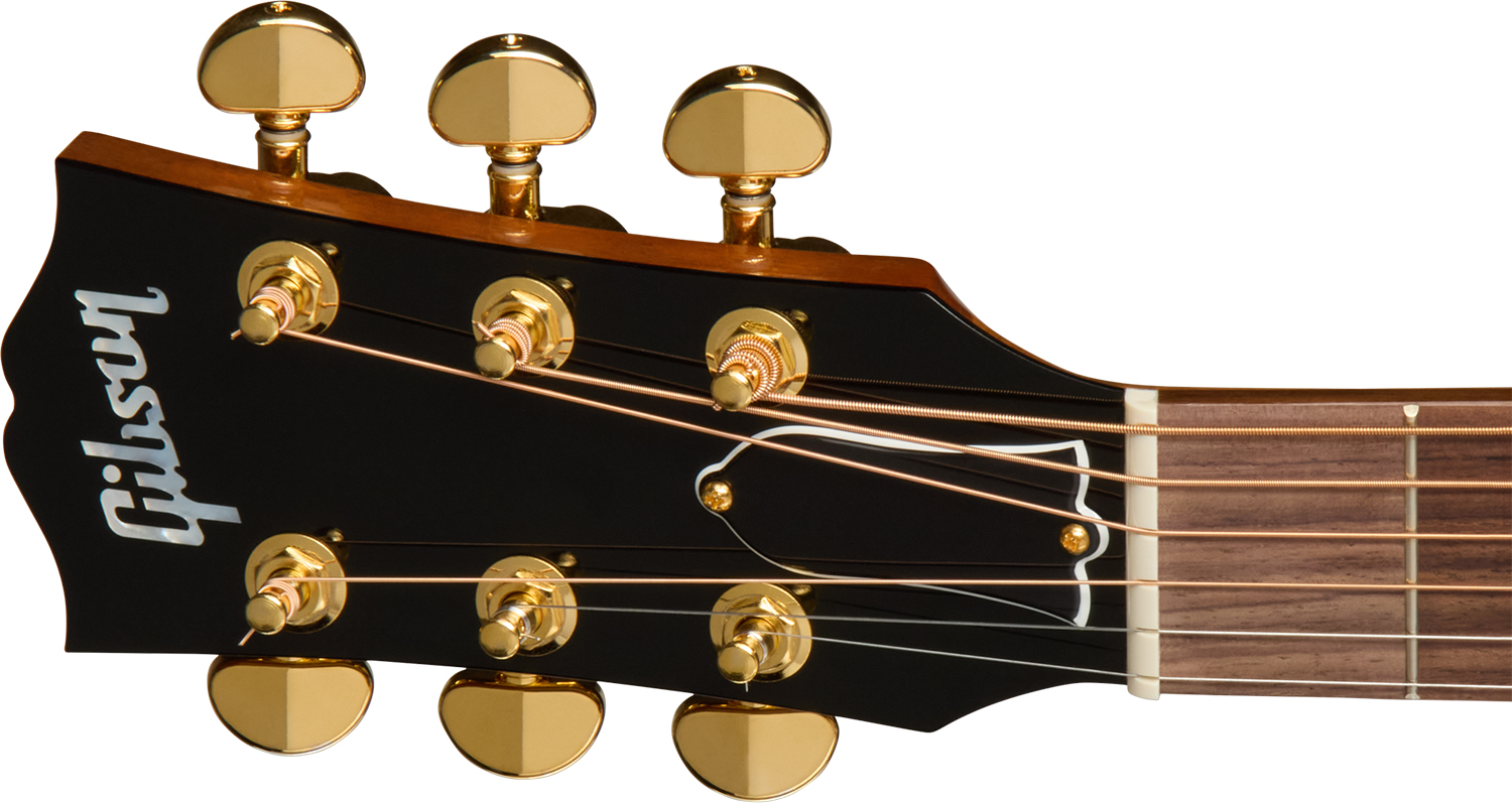 Gibson J45 Standard Rosewood Lh (baggs Hifi Dna) Dreadnought Gaucher Epicea Palissandre Rw - Rosewood Burst - Guitare Folk - Variation 5