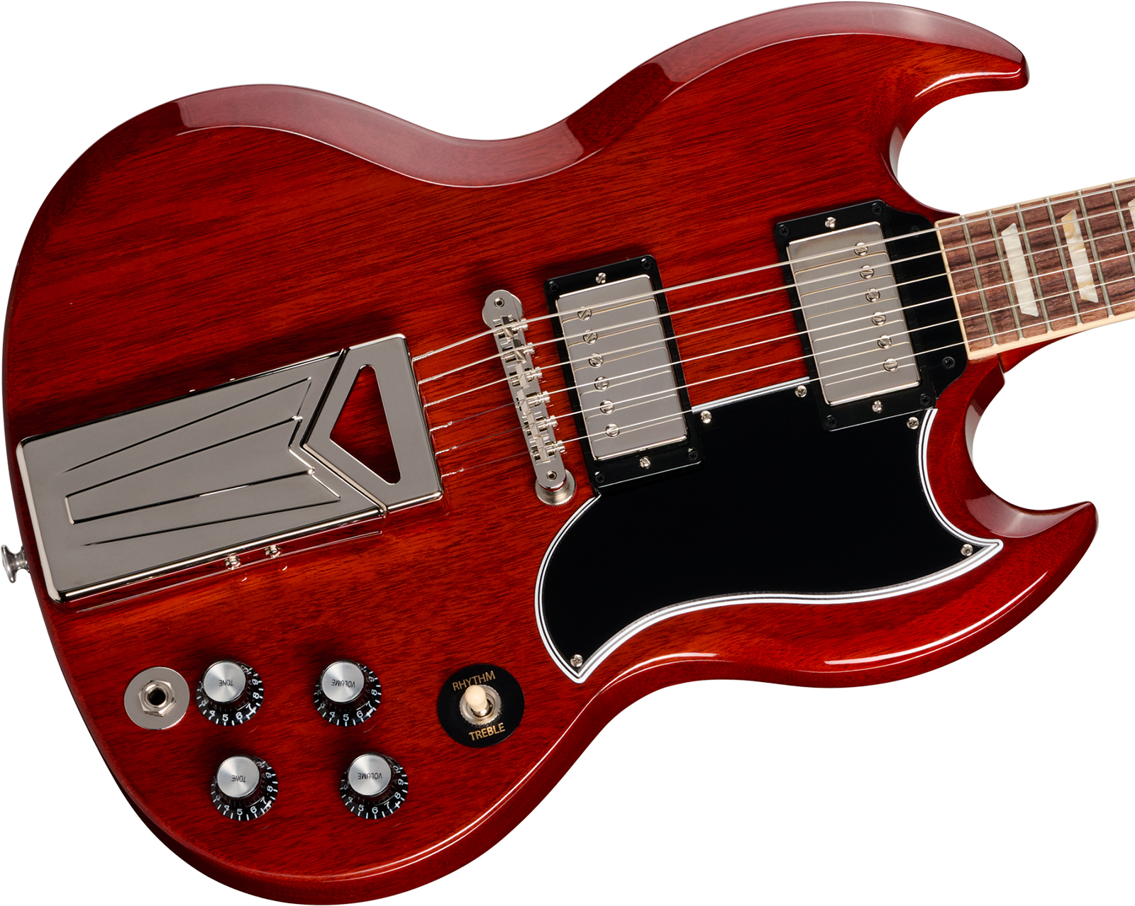 Gibson Jake Kiszka Sg Standard Ltd Signature 2h Ht Rw - Faded Vintage Cherry - Guitare Électrique Double Cut - Variation 2