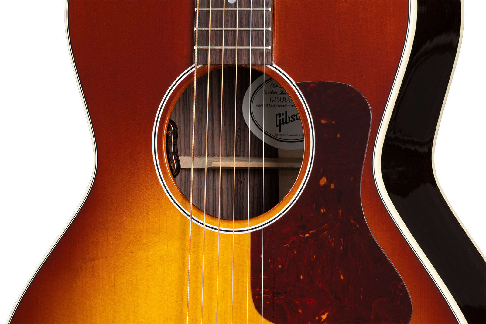 Gibson L-00 Rosewood 12-fret Modern Epicea Palissandre Eb - Rosewood Burst - Guitare Acoustique - Variation 3