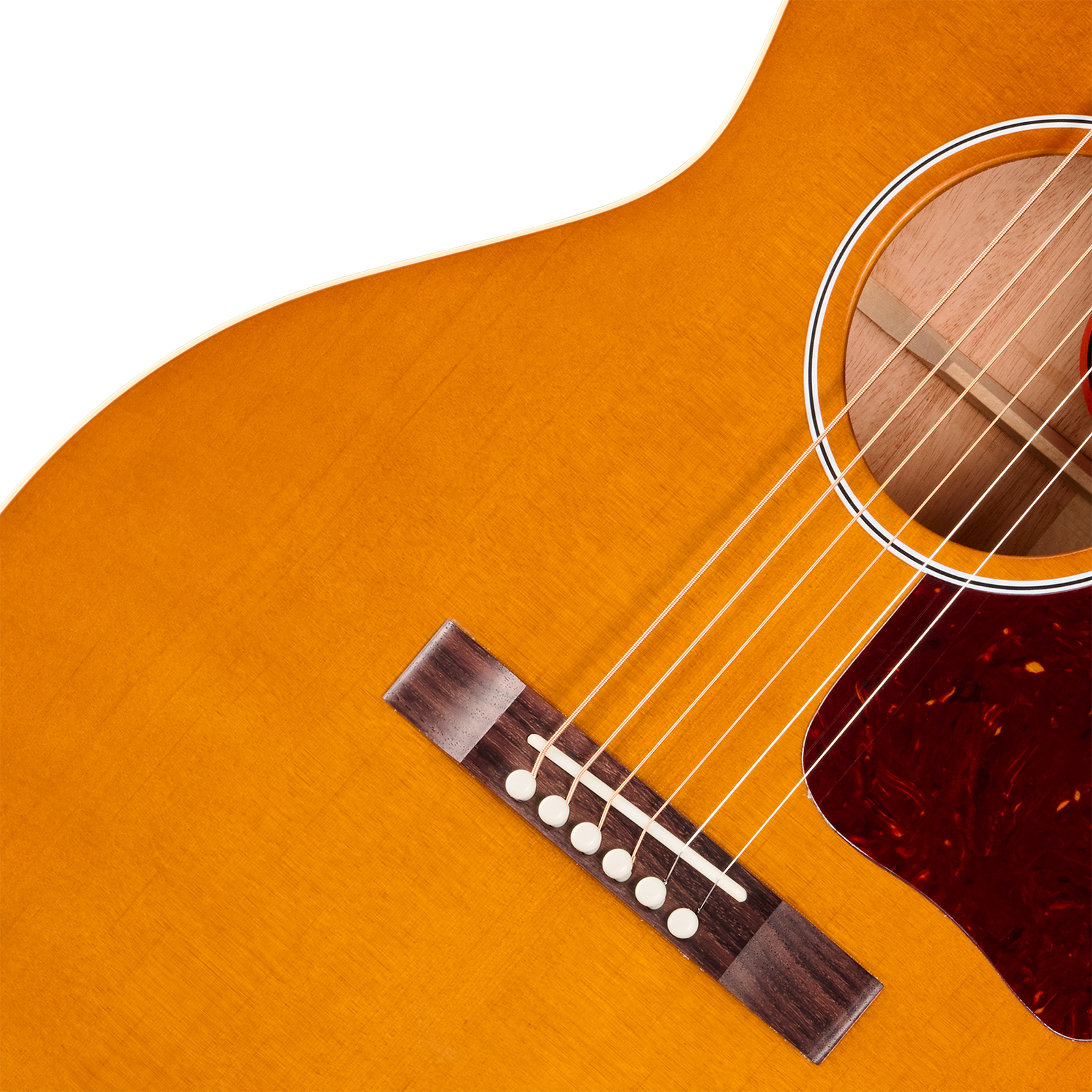 Gibson L00 Century 12-fret Lh Parlor Shsc Gaucher Epicea Acajou Rw - Vintage Amber Satin - Guitare Folk - Variation 3