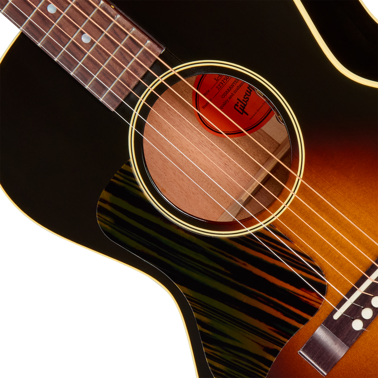 Gibson L00 Original Lh (baggs Hifi Dna) Parlor Shsc Gaucher Epicea Acajou Rw - Vintage Sunburst - Guitare Folk Gaucher - Variation 2