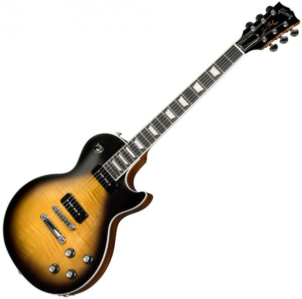 Guitare électrique solid body Gibson Les Paul Classic Player Plus 2018 - satin vintage sunburst