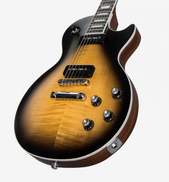 Guitare électrique solid body Gibson Les Paul Classic Player Plus 2018 - satin vintage sunburst