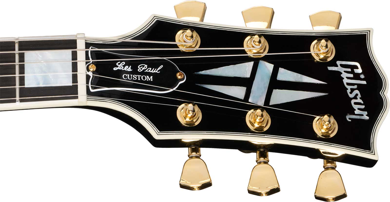 Gibson Les Paul Custom 70s 2h Ht Eb - Ebony - Guitare Électrique Single Cut - Variation 4