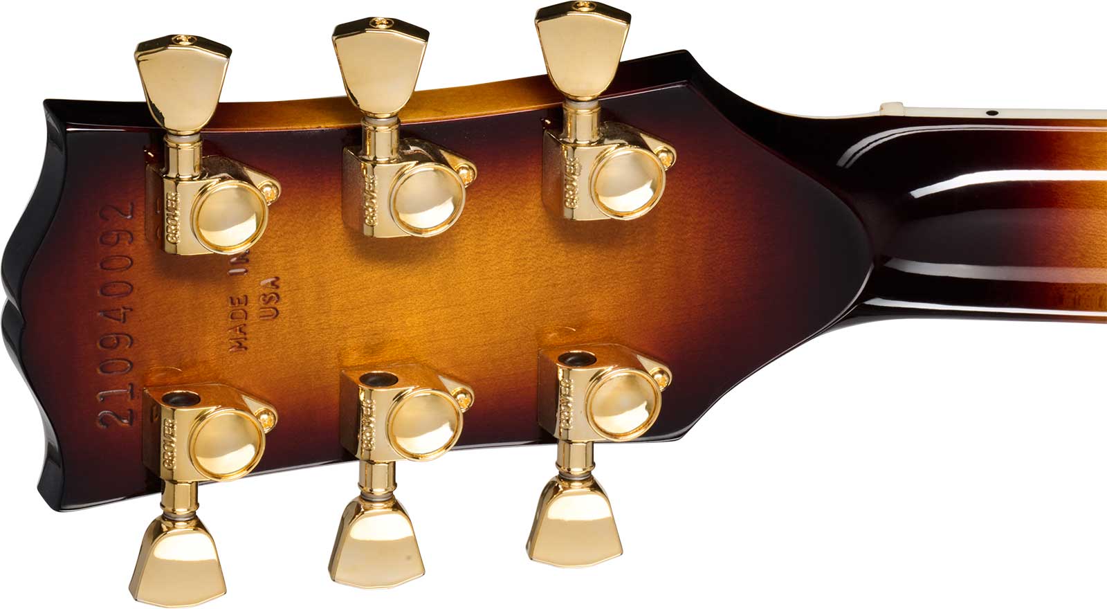 Gibson Les Paul Custom 70s 2h Ht Eb - Tobacco Burst - Guitare Électrique Single Cut - Variation 5
