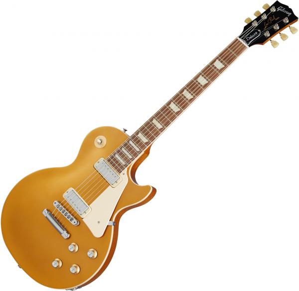 Guitare électrique solid body Gibson Les Paul 70s Deluxe - Gold top