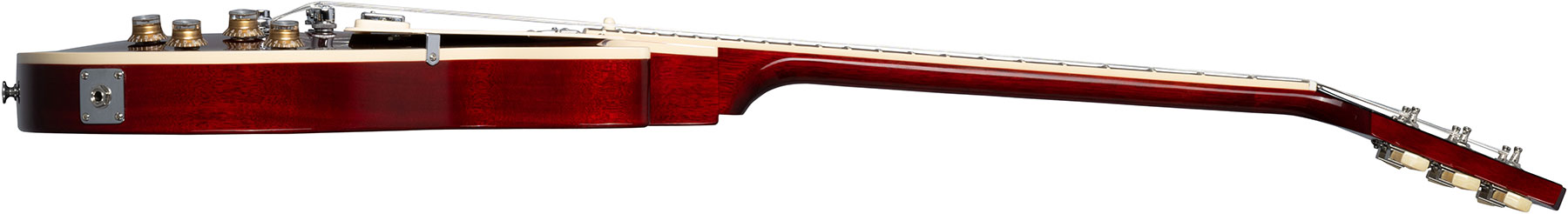 Gibson Les Paul Deluxe 70s Plain Top Original 2mh Ht Rw - Wine Red - Guitare Électrique Single Cut - Variation 2