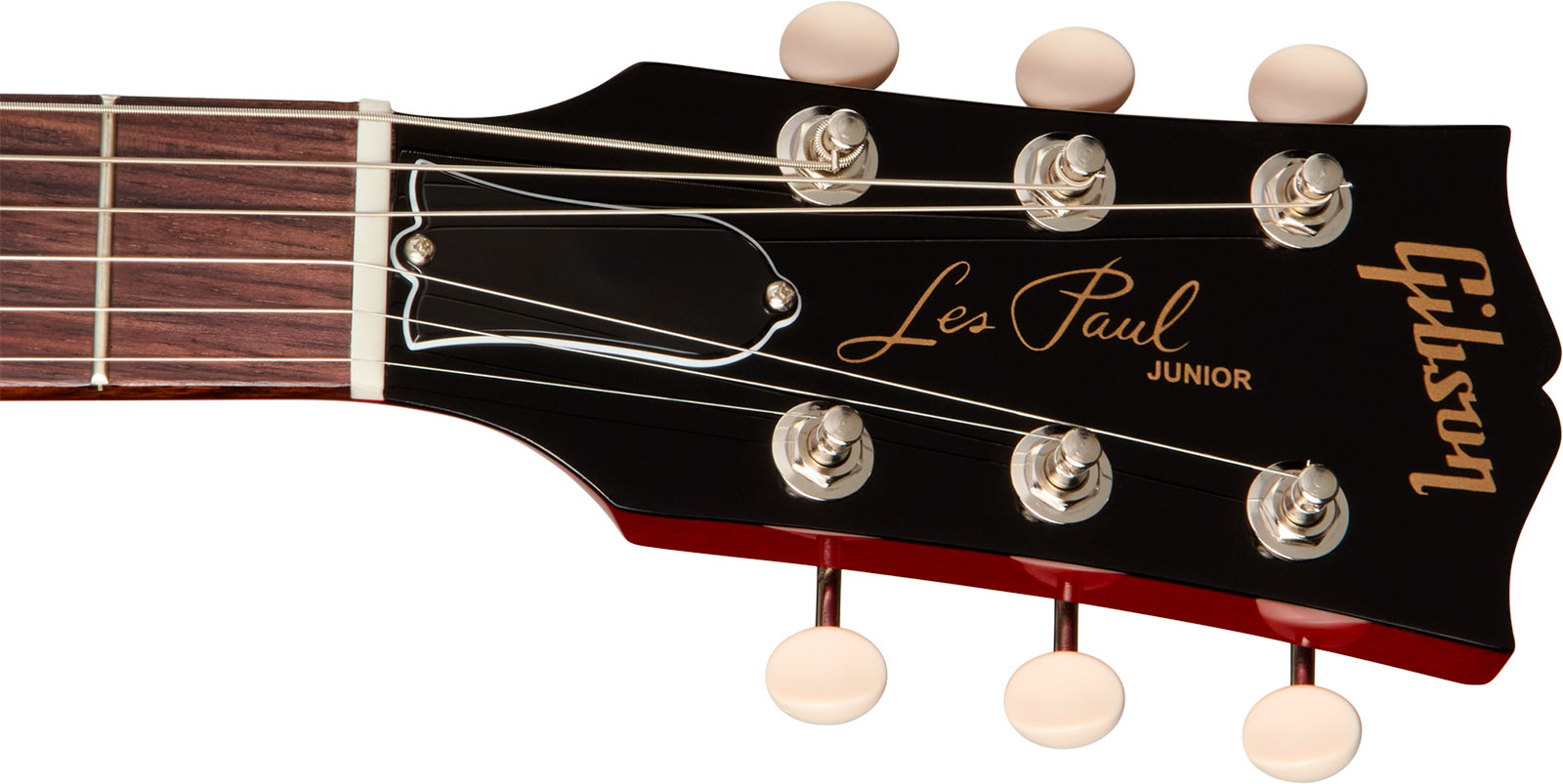 Gibson Les Paul Junior Dc Usa 2s P90 Ht Rw - Vintage Cherry - Guitare Électrique Double Cut - Variation 10