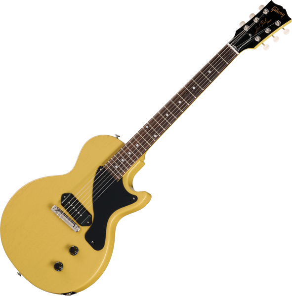 ギター Gibson USA LesPaul JR TV yellow G-Force 1958 Les Paul Junior Double Cut, TV Yellow, Murphy Lab Heavy