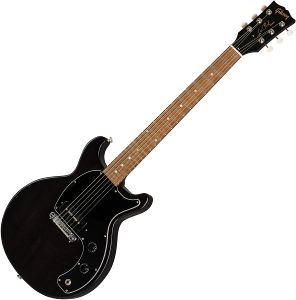 Gibson Les Paul Junior Tribute DC - worn ebony Single cut Gibson Les Paul Junior Tribute DC - worn ebony Single cut
