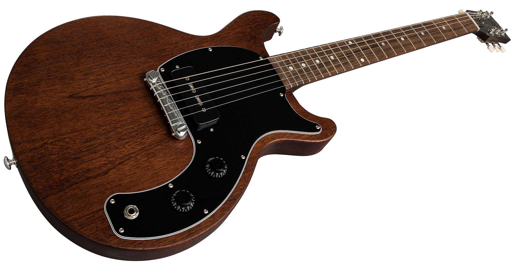 Gibson Les Paul Junior Tribute 2019 P90 Ht Rw - Worn Brown - Guitare Électrique Single Cut - Variation 1