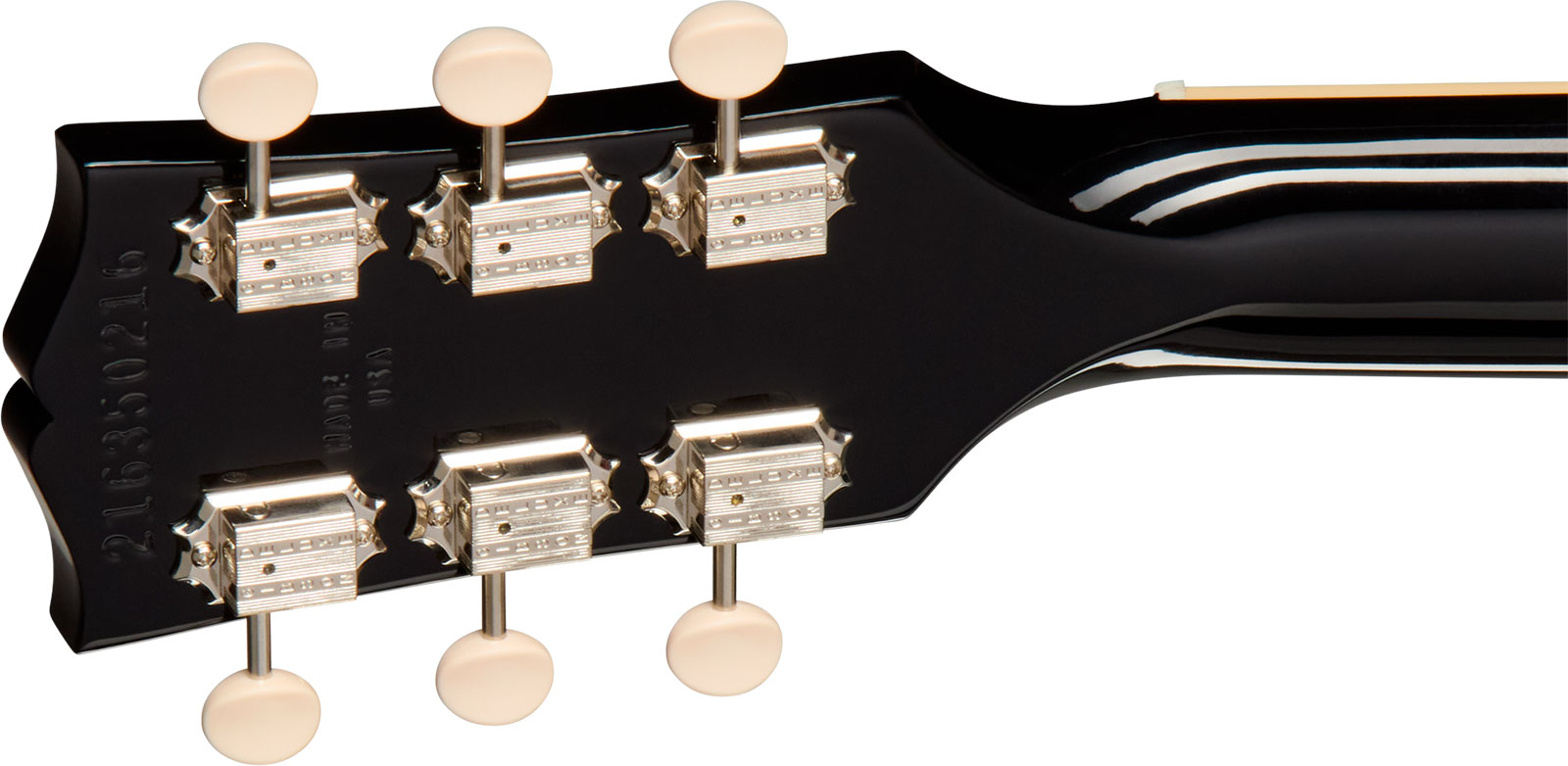 Gibson Les Paul Special Dc Usa 2s P90 Ht Rw - Ebony - Guitare Électrique Double Cut - Variation 5