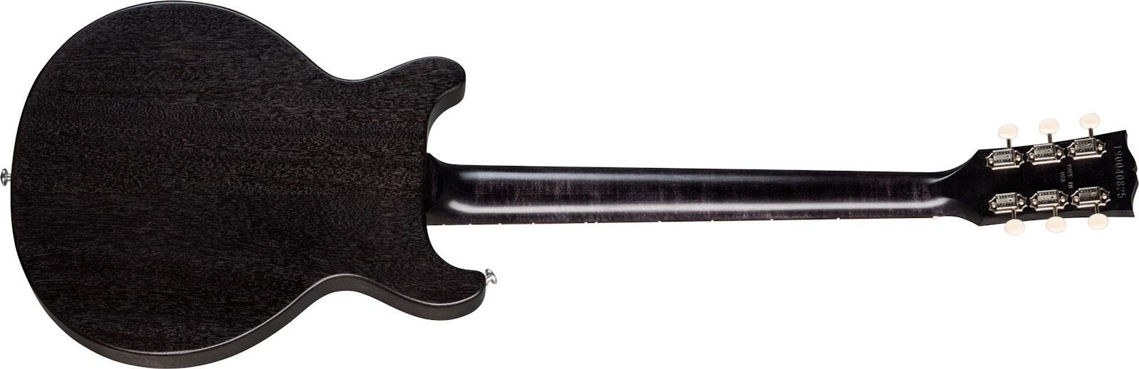 Gibson Les Paul Special Tribute Dc Modern P90 - Worn Ebony - Guitare Électrique Double Cut - Variation 1