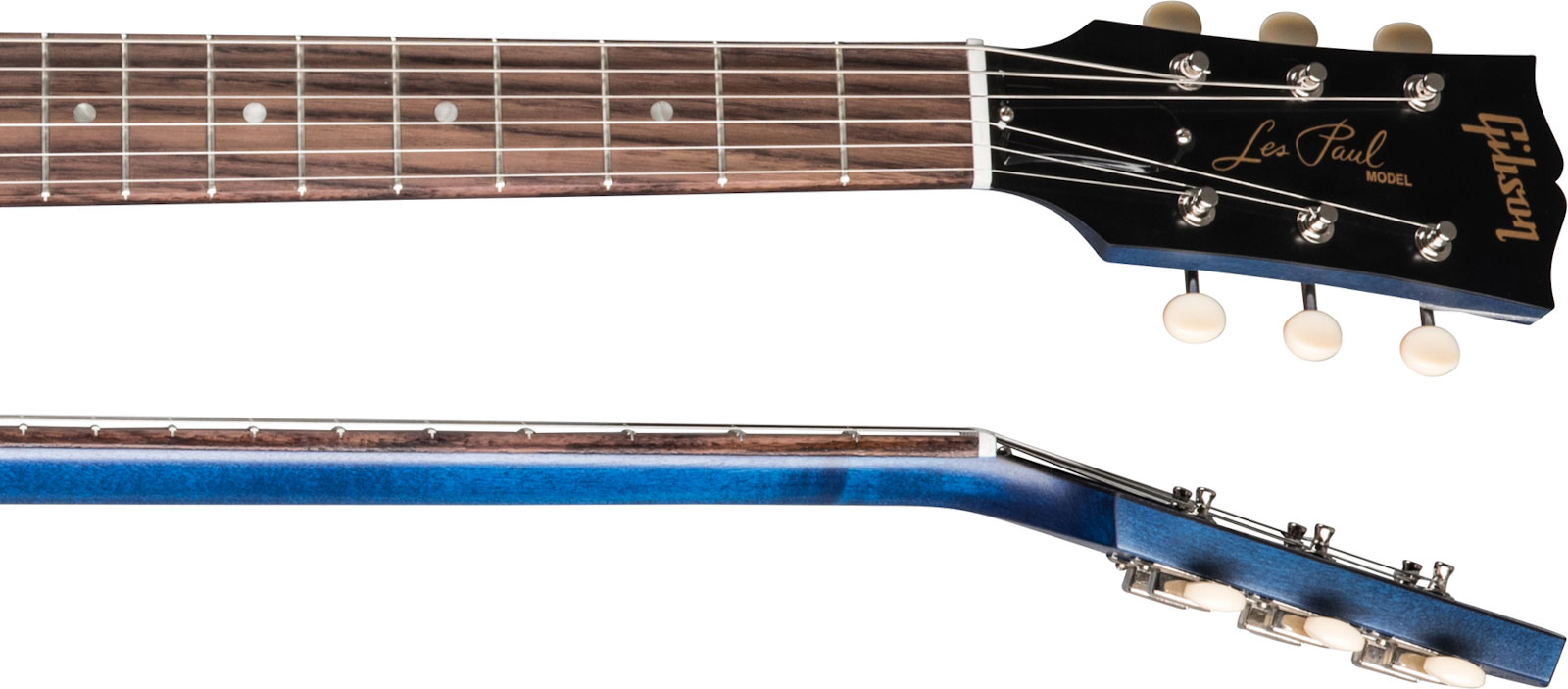 Gibson Les Paul Special Tribute Dc Modern P90 - Blue Stain - Guitare Électrique Double Cut - Variation 3