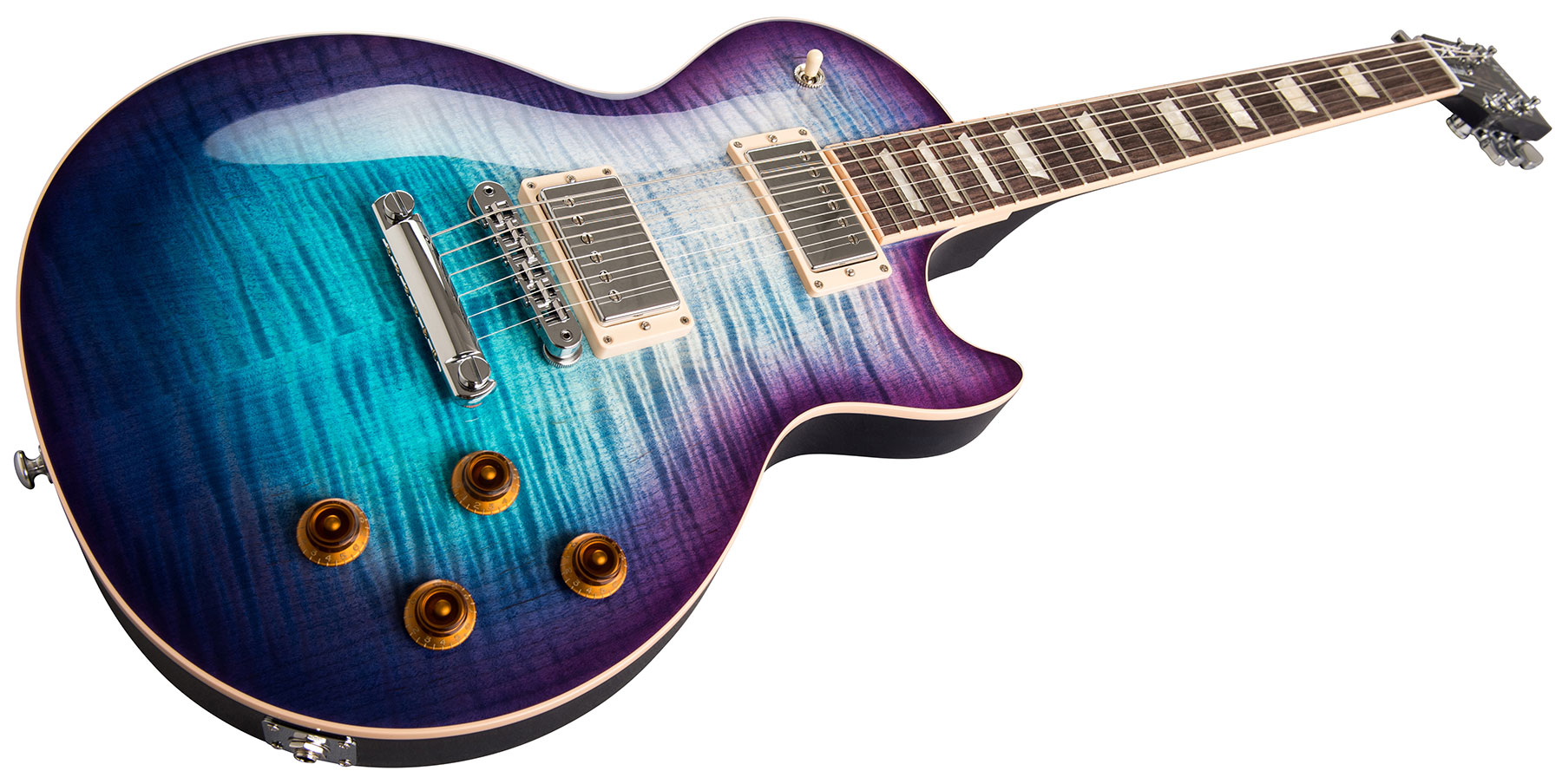 Guitare électrique solid body Gibson Les Paul Standard blueberry