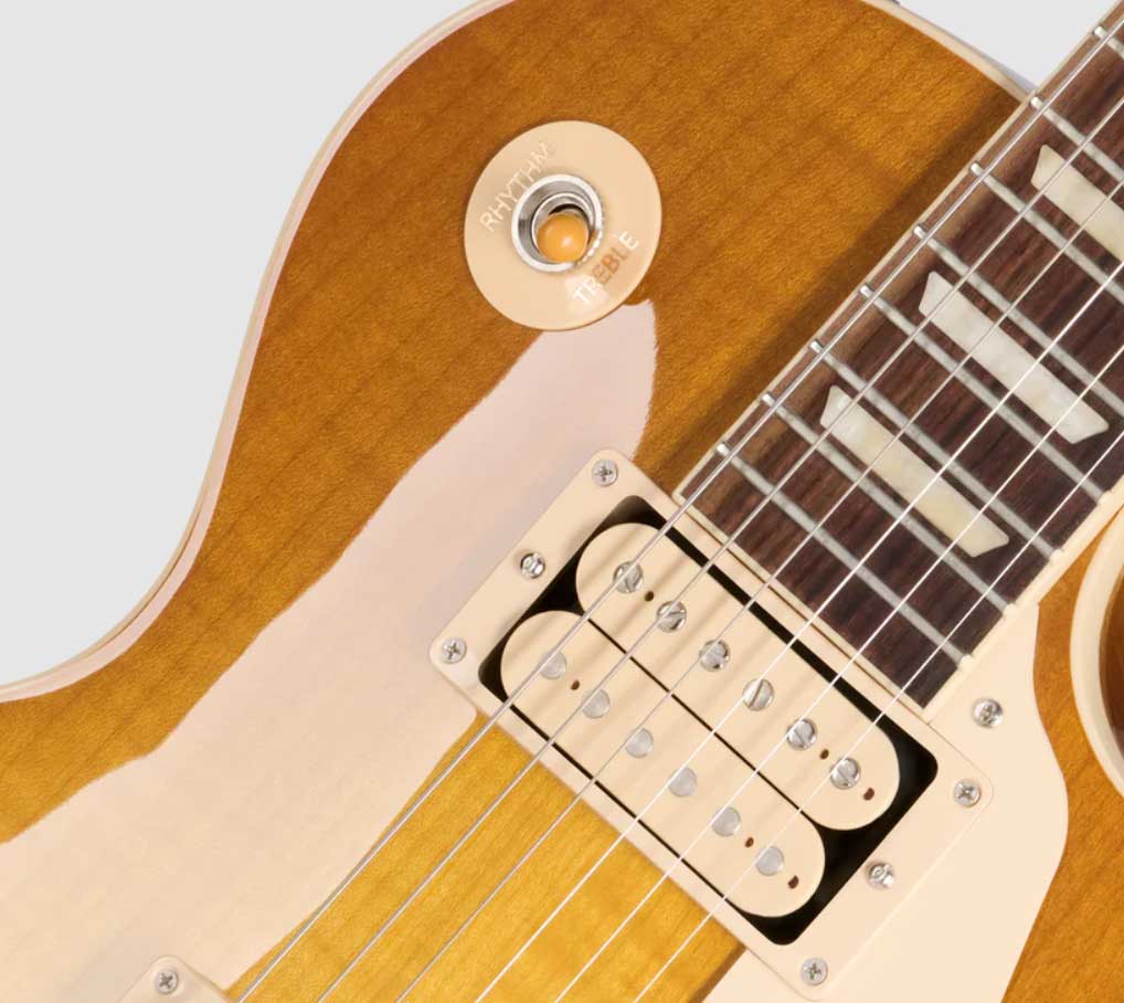 Gibson Les Paul Standard 50s Double Trouble Original Usa 2h Ht Rw - Vintage Honey Burst - Guitare Électrique Single Cut - Variation 1