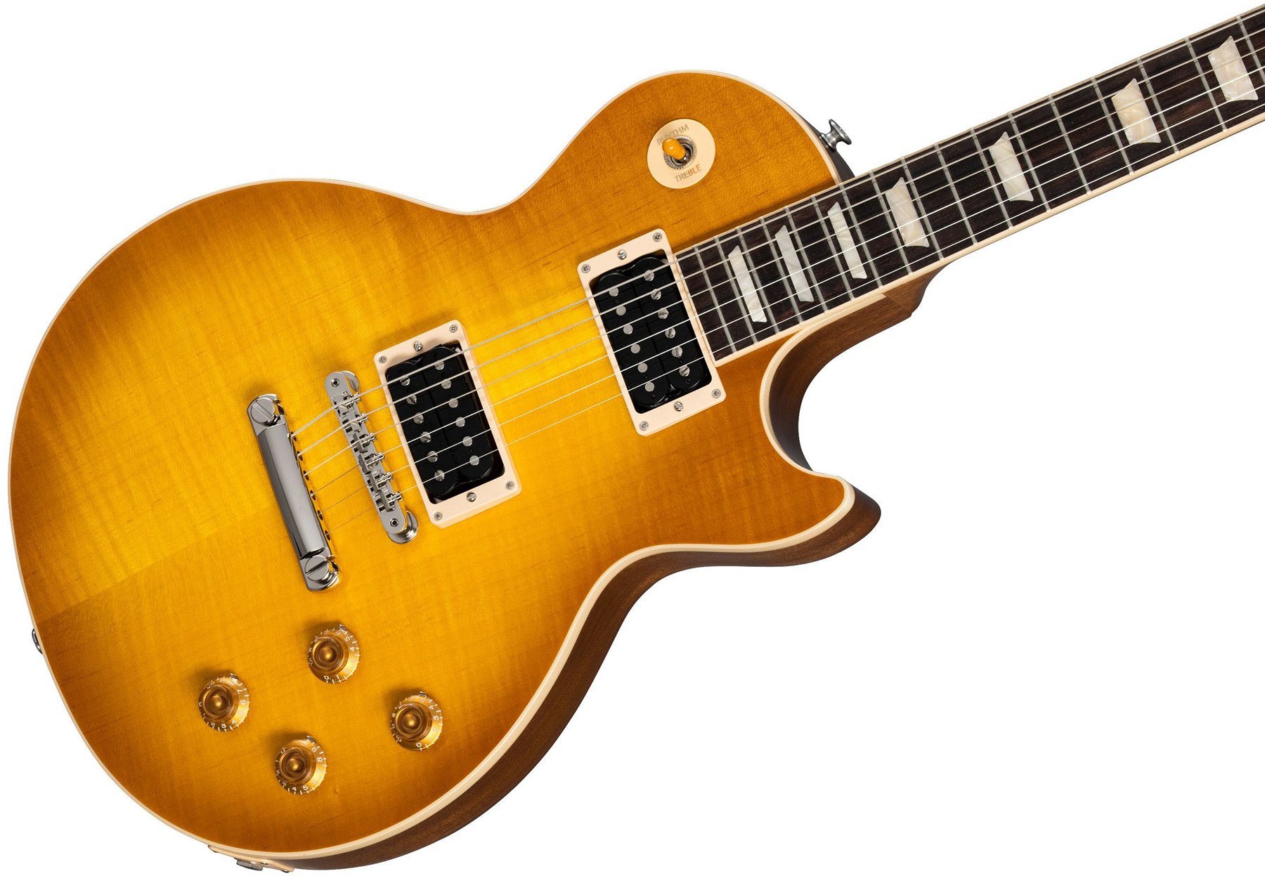 Gibson Les Paul Standard 50s Faded Original 2h Ht Rw - Vintage Honey Burst - Guitare Électrique Single Cut - Variation 3