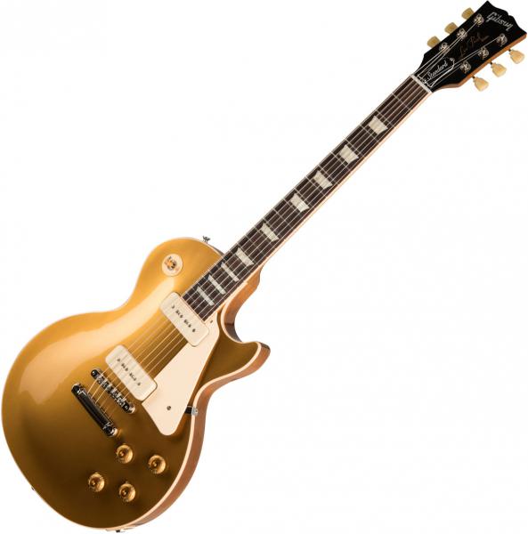 Guitare électrique solid body Gibson Les Paul Standard '50s P90 - gold top