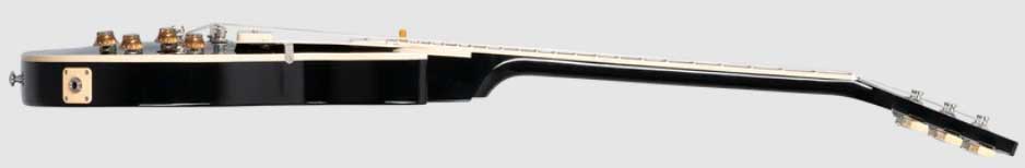 Gibson Les Paul Standard 50s P90 Original Ltd 2p90 Ht Rw - Ebony - Guitare Électrique Single Cut - Variation 2